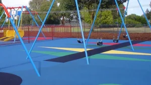 Sàn cao su ngoài trời là sản phẩm an toàn nhất hiện nay