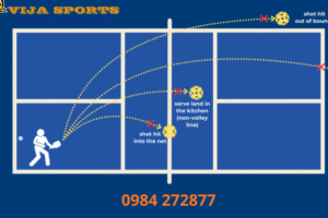 Quy tắc ghi điểm pickleball
