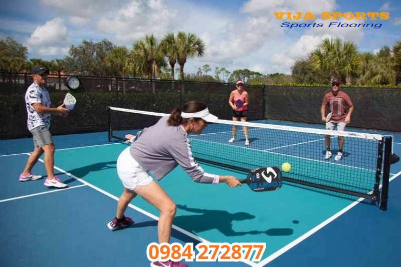 chơi pickleball đúng luật