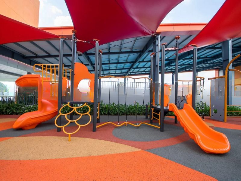 phối màu sàn epdm xu hướng