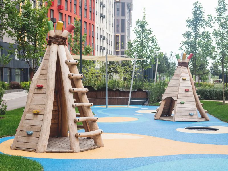 phối màu sàn epdm xu hướng