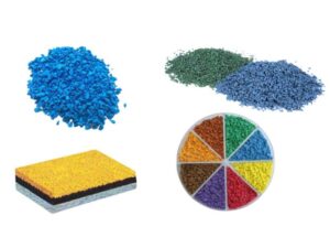 phối màu sàn epdm xu hướng