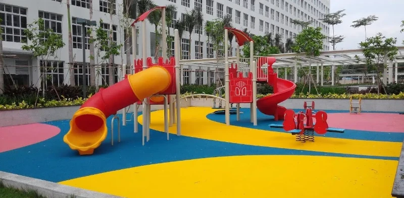 Quy trình thi công sàn EPDM sân chơi chuẩn kỹ thuật