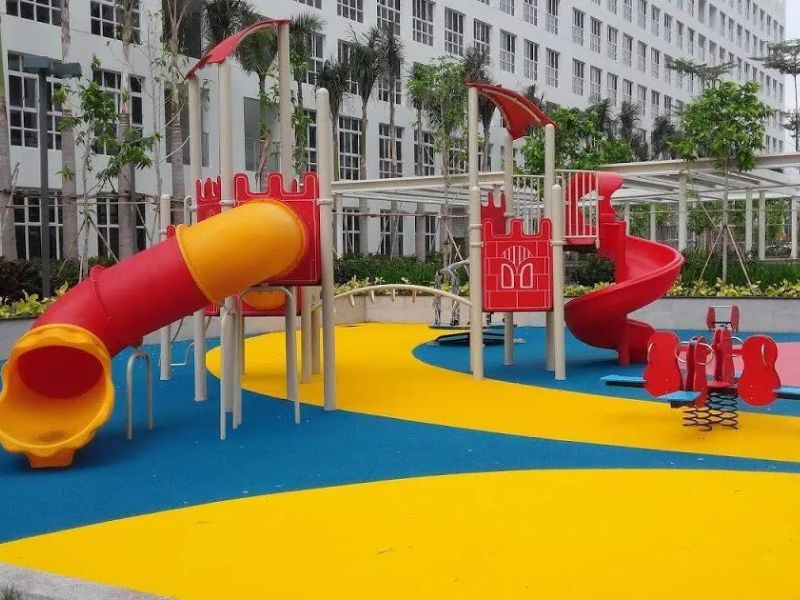 Cung cấp sàn EPDM giá tốt | Vija Sports 4 sơn sàn epdm