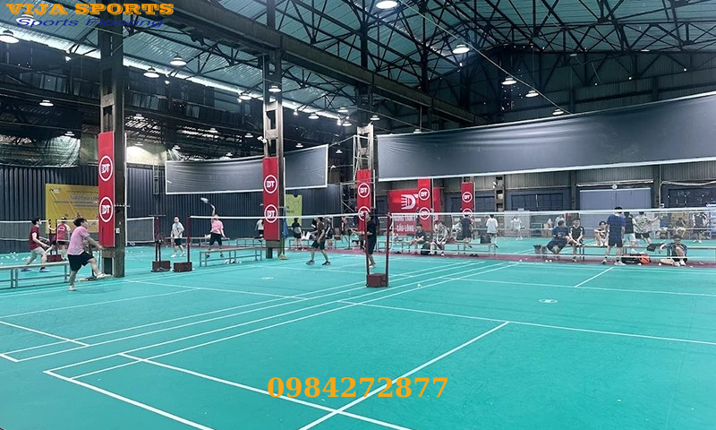 Cấu Tạo Sân Cầu Lông Chuẩn Quốc Tế 3 Cấu Tạo Sân Cầu Lông