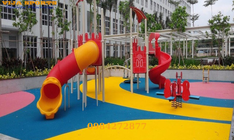 Quy Trình Thi Công Sàn Chơi Trẻ Em Đạt Chuẩn