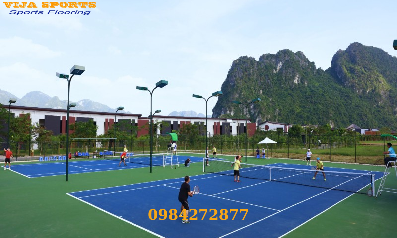 Cấu tạo sân tennis