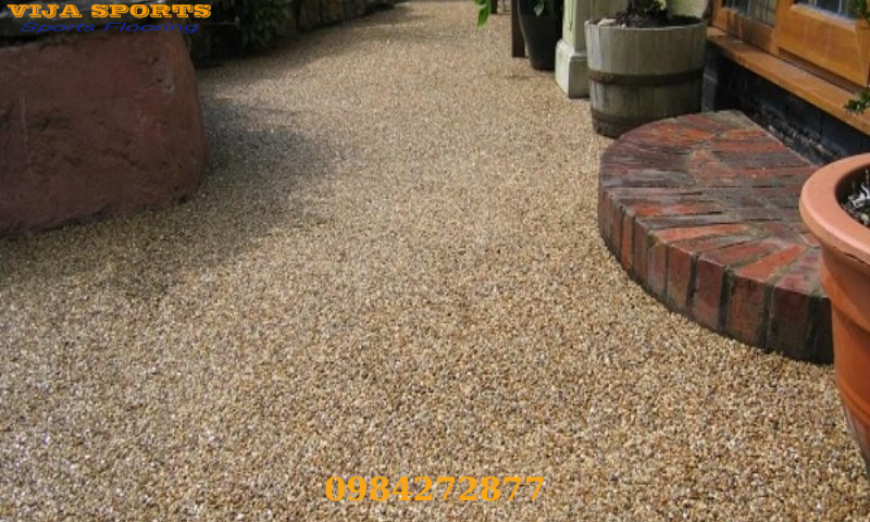 Cấu Tạo Sàn Polymer Sỏi Rửa