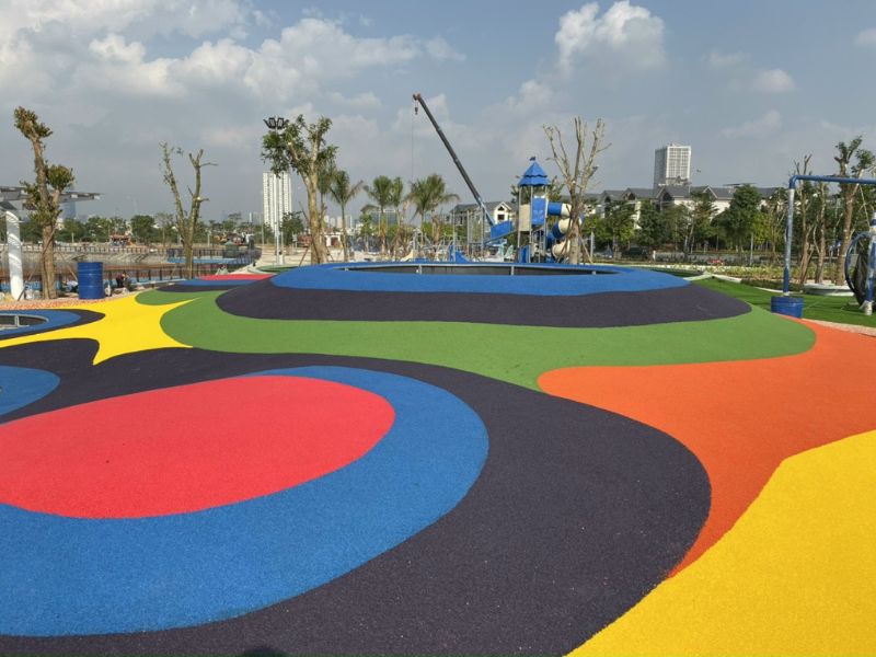 xử lý bong tróc sàn epdm