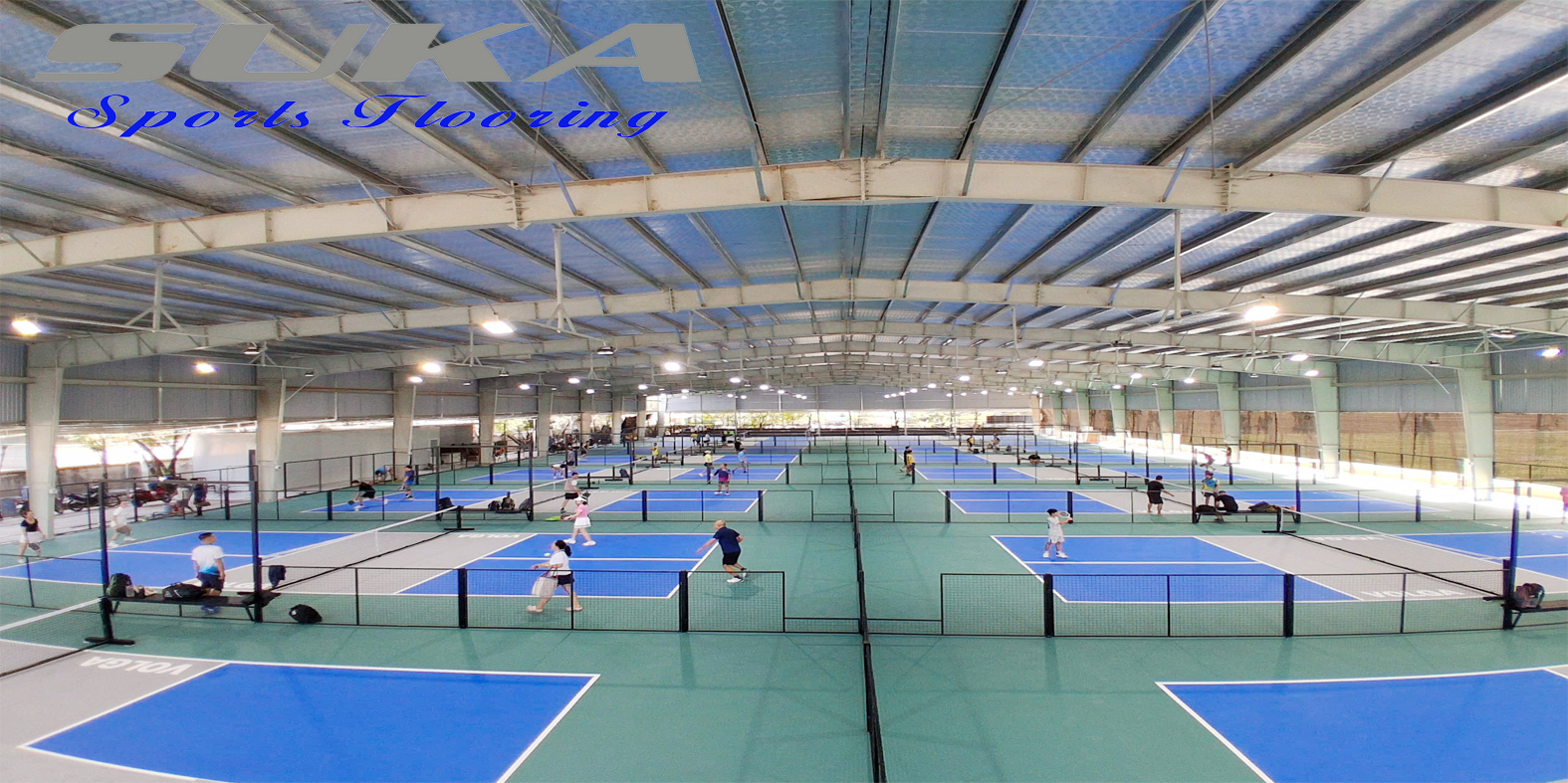 Sân Pickleball trong nhà