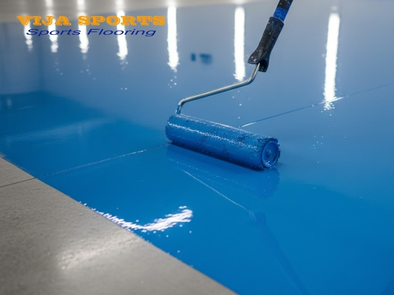 Cách thi công sơn epoxy