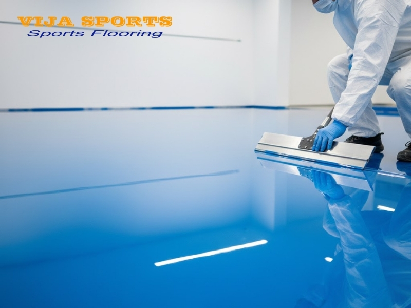 Quy trình sơn sàn epoxy