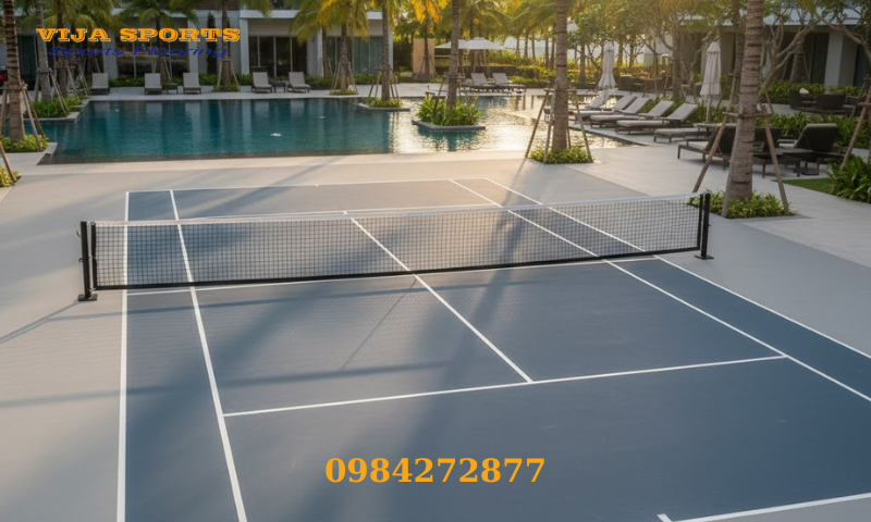 Vijasports cập nhật màu sơn sân pickleball chuẩn mới nhất 2026 1 Màu sơn sân pickleball chuẩn mới nhất