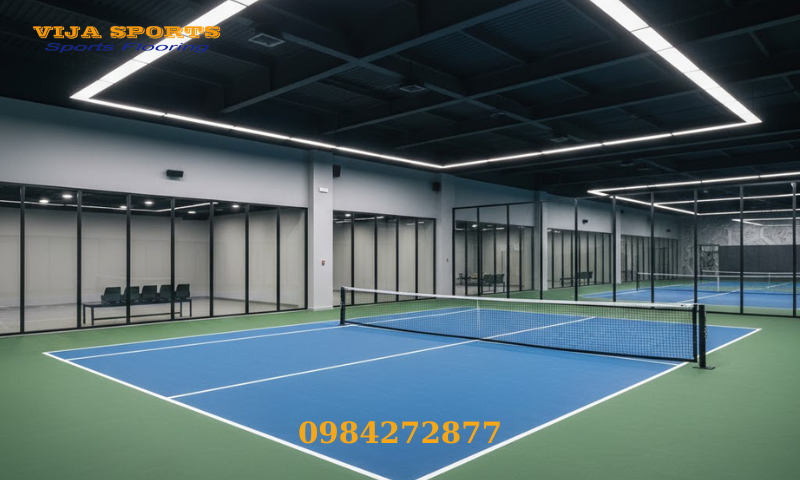 Vijasports cập nhật màu sơn sân pickleball chuẩn mới nhất 2026 3 Màu sơn sân pickleball chuẩn mới nhất