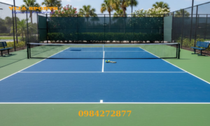 Màu sơn sân pickleball chuẩn mới nhất